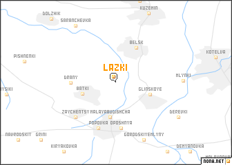 map of Lazʼki