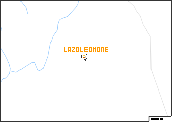 map of Laz Ole Omone