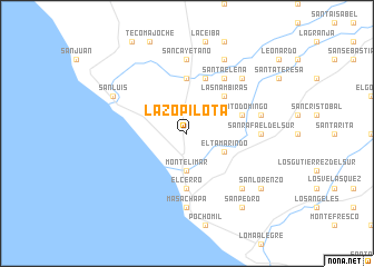 map of La Zopilota