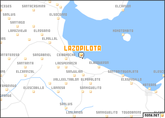 map of La Zopilota