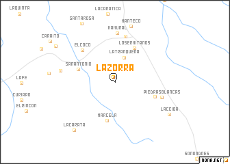 map of La Zorra