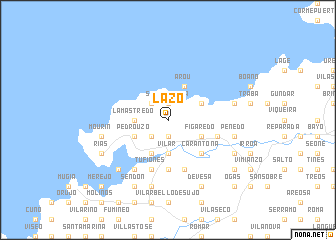 map of Lazo