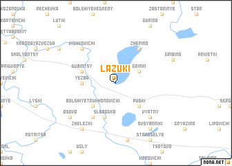 map of Lazuki