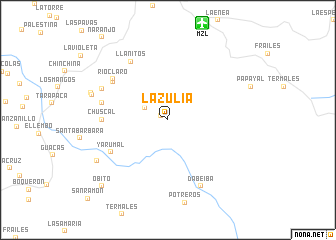 map of La Zulia