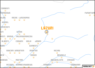 map of Lazuri