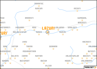 map of Lazuri