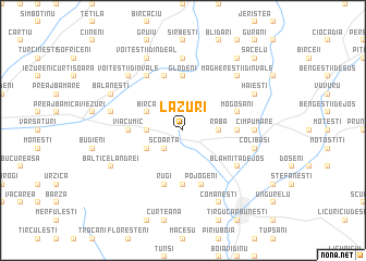 map of Lazuri