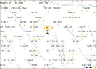 map of Lazu