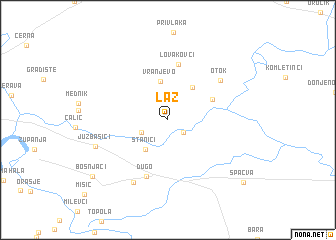 map of Laz