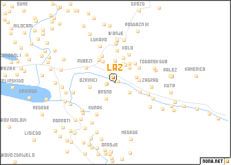 map of Laz