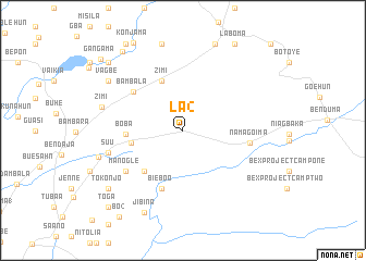 map of La (2)