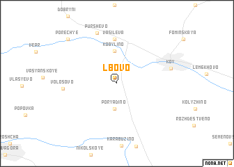 map of Lbovo