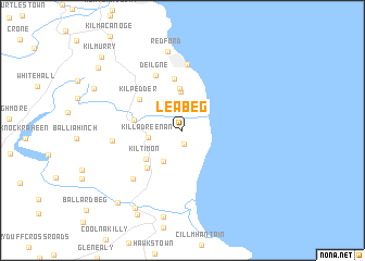 map of Leabeg