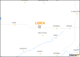 map of Leach