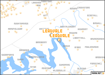 map of Leadvale