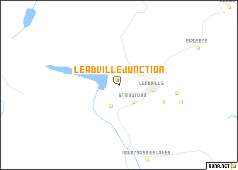 map of Leadville Junction