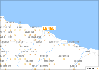 map of Leagui