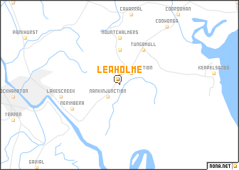 map of Leaholme