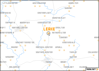 map of Leake