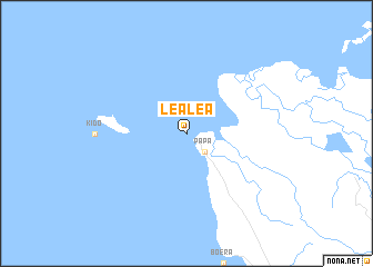 map of Lea Lea