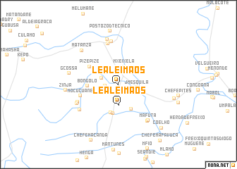 map of Leal e Imãos