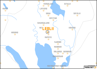 map of Lealii