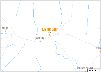 map of Leandra