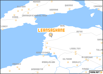 map of Leansaghane