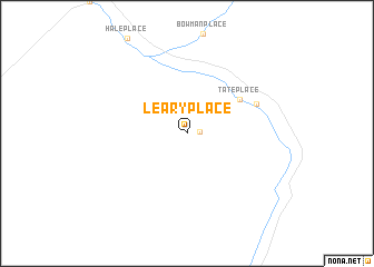 map of Leary Place
