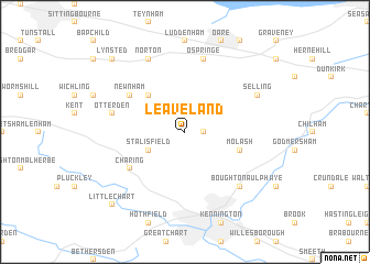 map of Leaveland