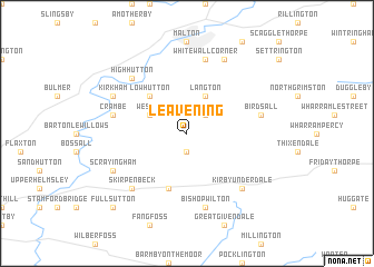 map of Leavening