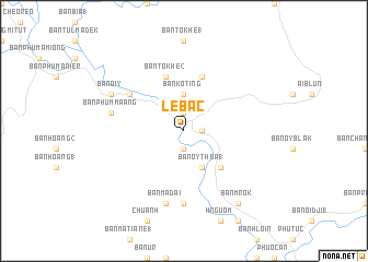 map of Lê Bằc
