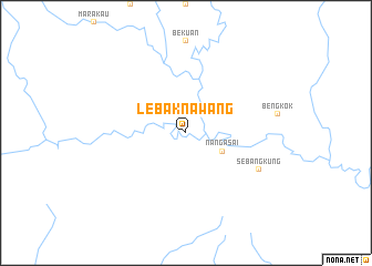 map of Lebaknawang