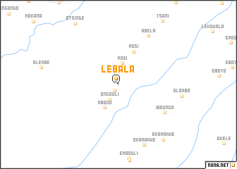 map of Lébala