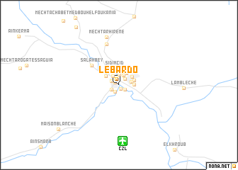 map of Le Bardo