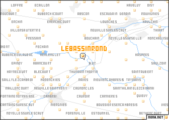 map of Le Bassin Rond