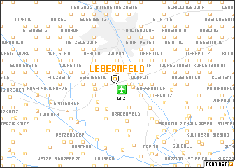 map of Lebernfeld