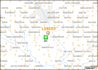 map of Lebern