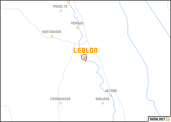 map of Leblon
