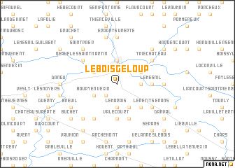 map of Le Boisgeloup