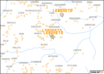 map of Lebometa