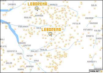 map of Leborema