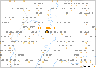 map of Le Bourget