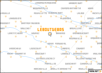 map of Le Bout-de-Bas