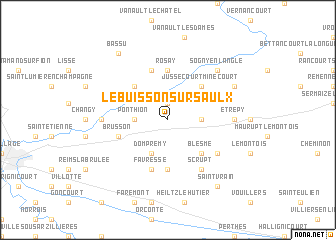 map of Le-Buisson-sur-Saulx