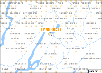 map of Lebukhāli