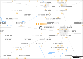 map of Lebuki