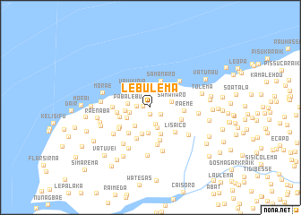 map of Lebulema