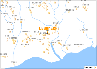 map of Lebumera