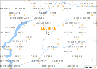 map of Le Caire